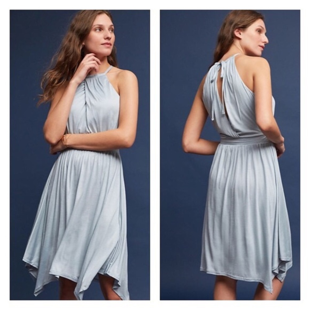 Anthropologie light blue mini dress - So Soft!
